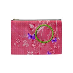 Cosmetic Bag-Miss Ladybugs Garden 1002 (7 styles) - Cosmetic Bag (Medium)