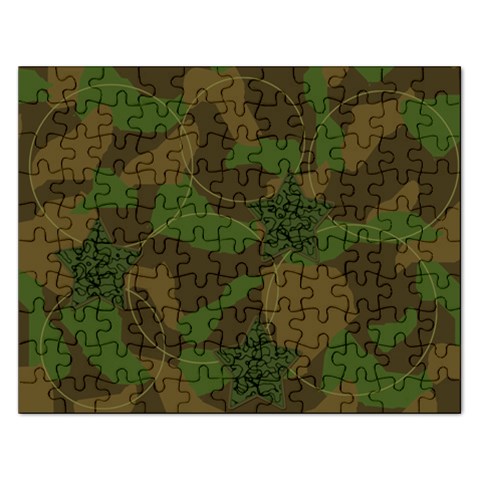 Cammo Circle Puzzle By Amanda Bunn Front