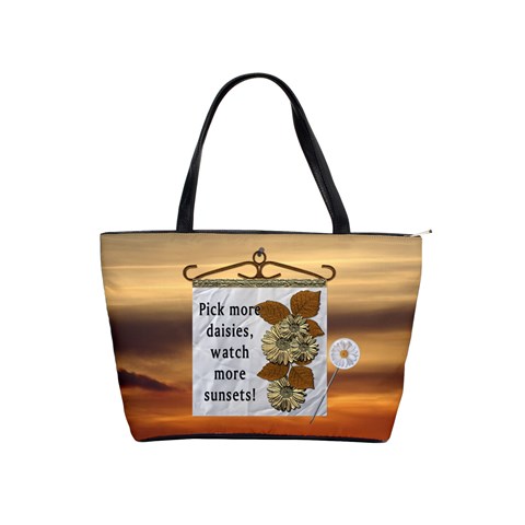 Pick More Daisies Shoulder Handbag By Lil Front