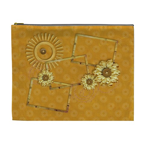 Sunshine Xl Cosmetic Bag By Mikki Front