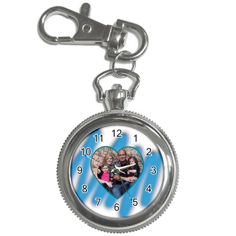 Clock Keychain By Amanda Bunn Front