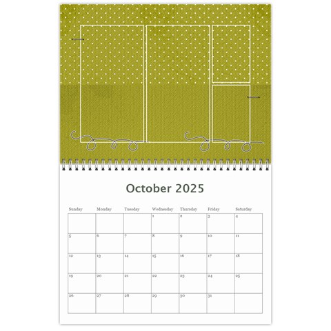 Calendar Oct 2025