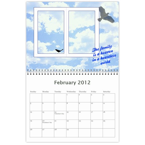 2012 Family Quotes Calendar By Galya Feb 2012