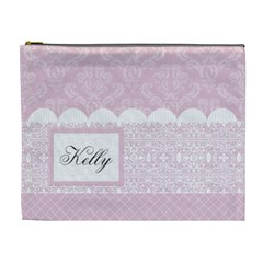 Charming Pink XL Cosmetic Bag (7 styles) - Cosmetic Bag (XL)