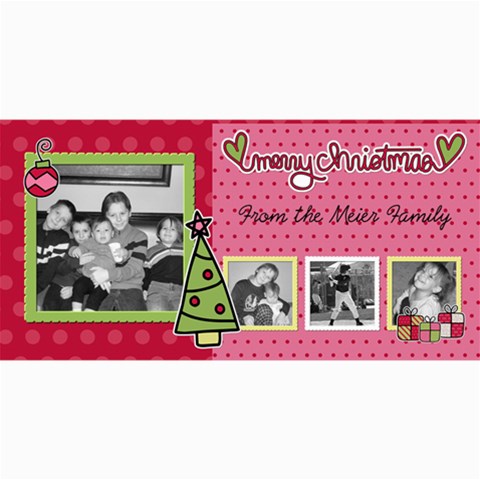 Multi Photo Card 1 By Martha Meier 8 x4  Photo Card - 3