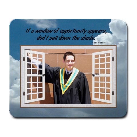 Opportunity Large Mousepad By Lil Front