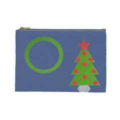 Christmas tree 1 (7 styles) - Cosmetic Bag (Large)