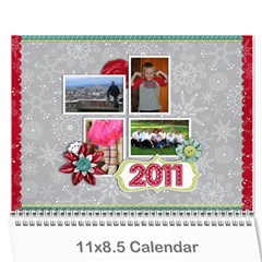 Calendar- 2011 - Wall Calendar 11  x 8.5  (12-Months)
