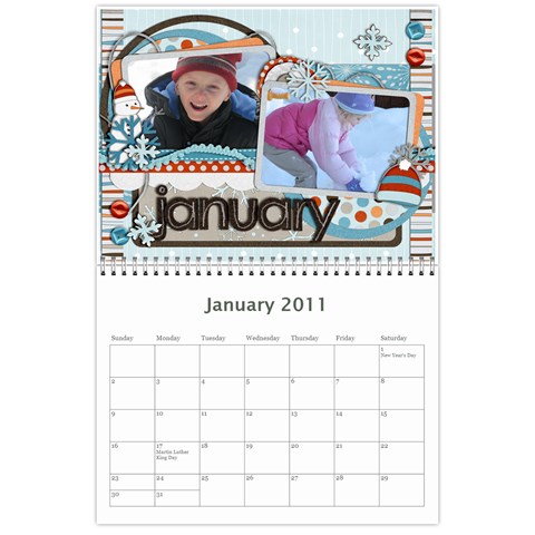 Calendar Jan 2011