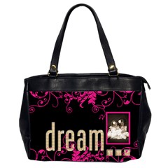 Dream Create Inspire oversized office bag - Oversize Office Handbag (2 Sides)