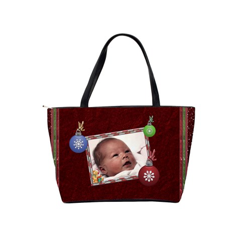 Babys First Christmas Shoulder Handbag By Lil Back