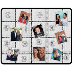 Family, Friends Memory Medium Fleece Blanket (4 styles) - Fleece Blanket (Medium)