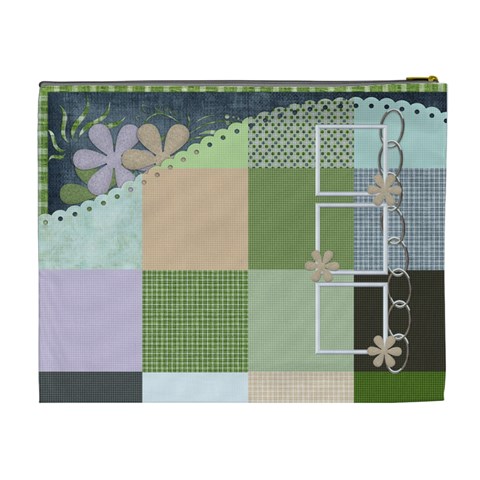 Xl Cosmetic Bag Blustery Day 1001 By Lisa Minor Back