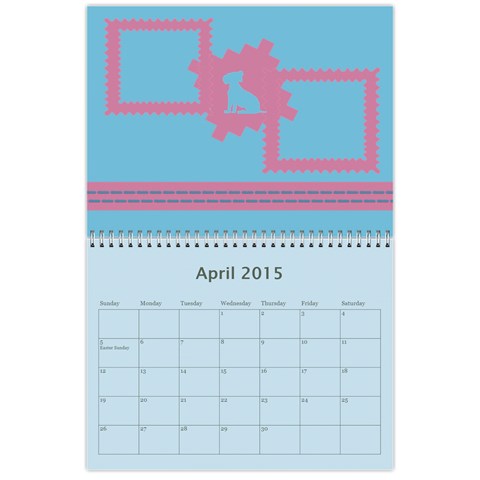 Calendar 12 Months Apr 2015