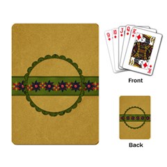 Gypsy Fall Playing Cards 1002 - Playing Cards Single Design (Rectangle)