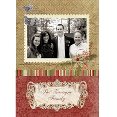 {ScrapDZines} Holiday Card 1 - Greeting Card 5  x 7 