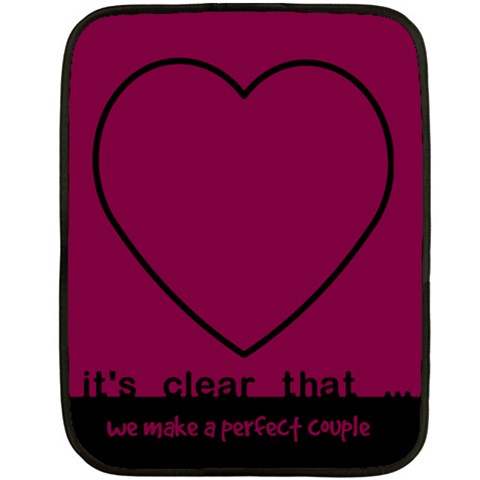 Perfect Couple 35 x27  Blanket