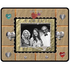 Family Love Medium Fleece Blanket