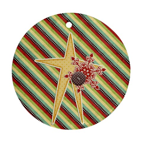 Joy Ornament 7 By Sheena Back