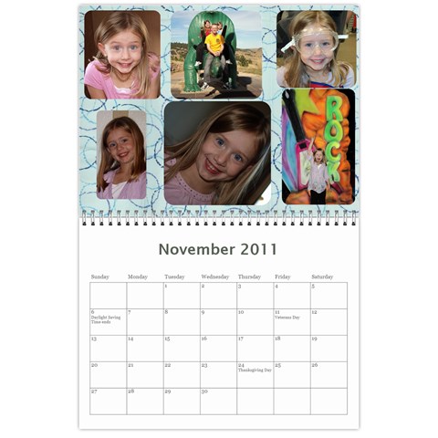 Making Calendar By Mandy Morford Nov 2011