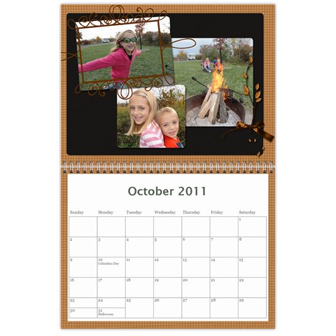 2011 Calendar By Lisa Willford Oct 2011