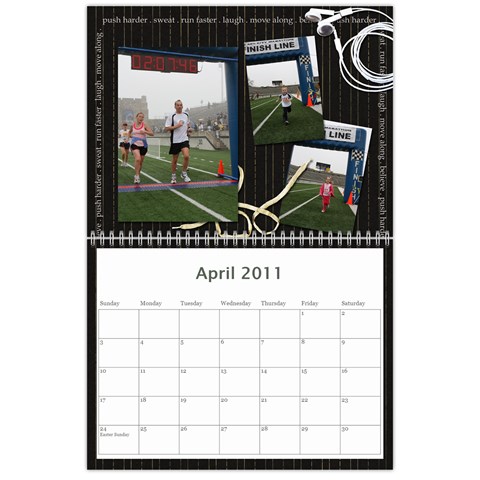 2011 Calendar By Lisa Willford Apr 2011