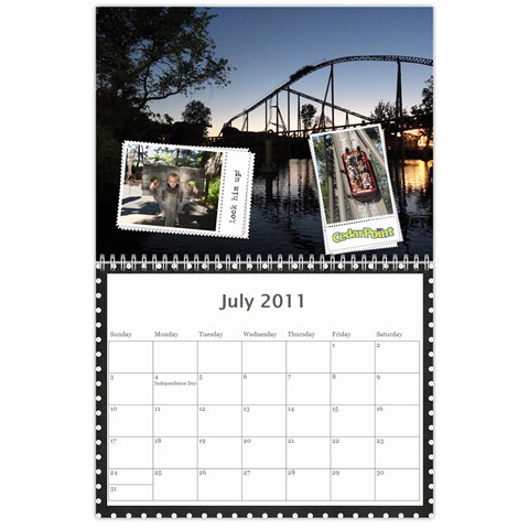 2011 Calendar By Lisa Willford Jul 2011