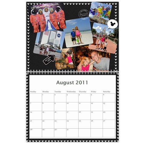 2011 Calendar By Lisa Willford Aug 2011