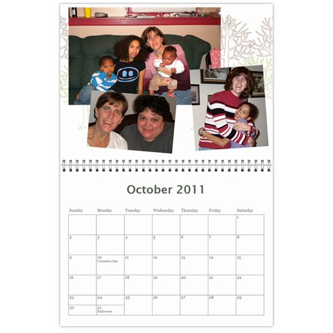 Hardy Calendar By Sanda Hardy Oct 2011