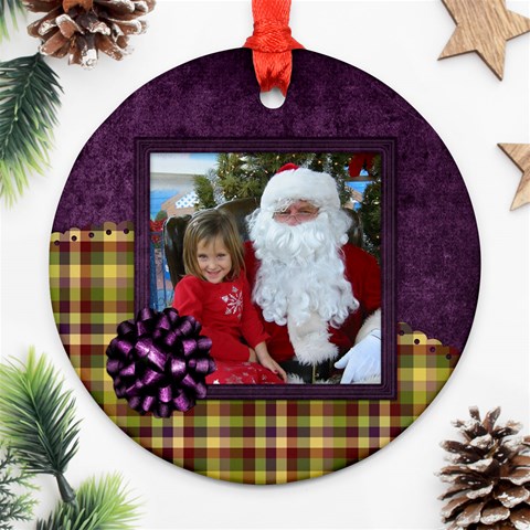 All I Want For Christmas Ornament 105 By Lisa Minor Front