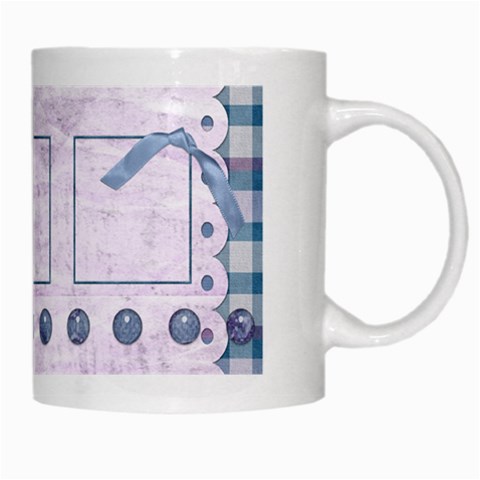 Lavender Rain Mug 101 By Lisa Minor Right