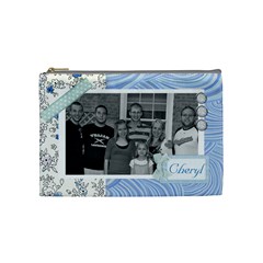 Cheryl s medium blue purse - Cosmetic Bag (Medium)