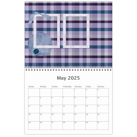 Lavender Rain Calendar By Lisa Minor May 2025