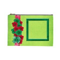 Merry and Bright Large Cosmetic Bag (7 styles) - Cosmetic Bag (Large)