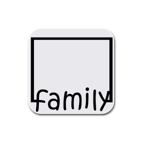 Family Framed Coasters By Amanda Bunn Front