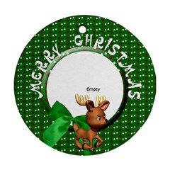 CHRISTMAS - ORNAMENT - Round Ornament (Two Sides)