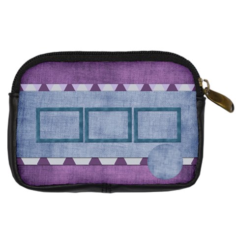 Lavender Rain Camera Bag 2 By Lisa Minor Back