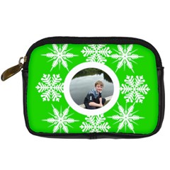 Key Lime Funky Snowflake Camera Case