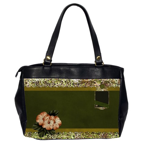 Arabian Spice 2 Sided Oversized Office Bag By Lisa Minor Back