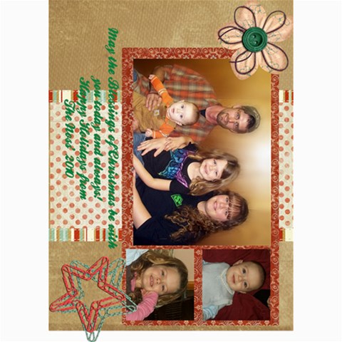 Christmas Cards 2010 By Jamey 7 x5  Photo Card - 7