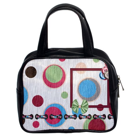 Bloop Bleep Handbag 1 By Lisa Minor Front