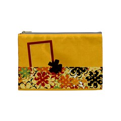 Tangerine Breeze Medium Cosmetic Bag (7 styles) - Cosmetic Bag (Medium)
