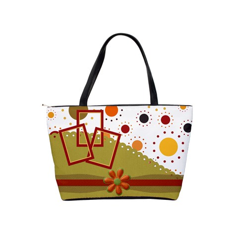 Tangerine Breeze Shoulder Bag 1 By Lisa Minor Back