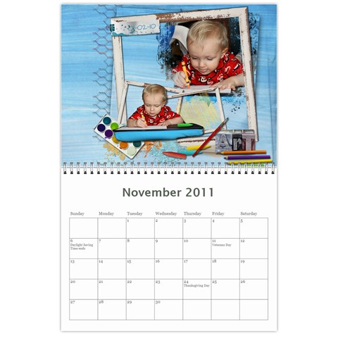 2011 Calendar By Jama Nov 2011