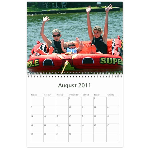 2011 Calendar By Jama Aug 2011