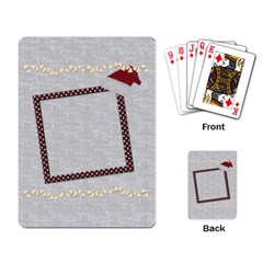 Holiday playing cards - Playing Cards Single Design (Rectangle)
