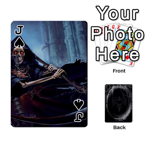 Jack Goth Playin Cards By Brad Front - SpadeJ