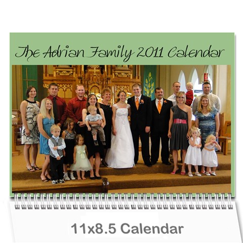 Adrian 2011 Christmas Calendar By Krista Schauff Cover