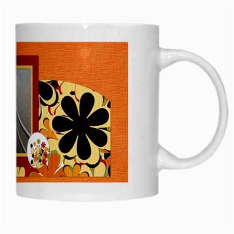 Tangerine Breeze Mug 1 By Lisa Minor Right