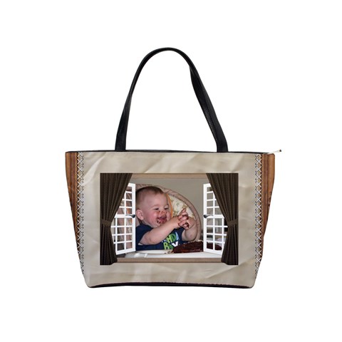 Let Them Be Little Shoulder Handbag By Lil Front